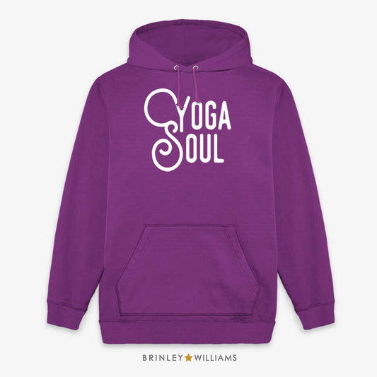 Yoga Soul Unisex Yoga Hoodie - Purple