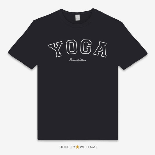Yoga Varsity Unisex Classic Yoga T-shirt - Black