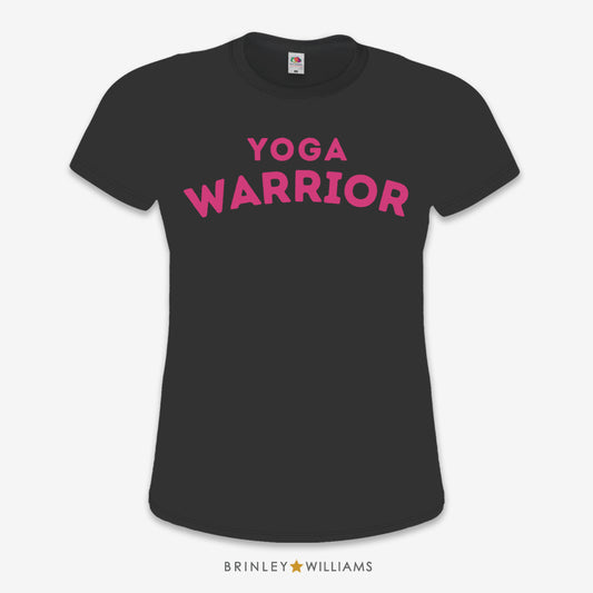 Yoga Warrior Slim Fit T-shirt - Black