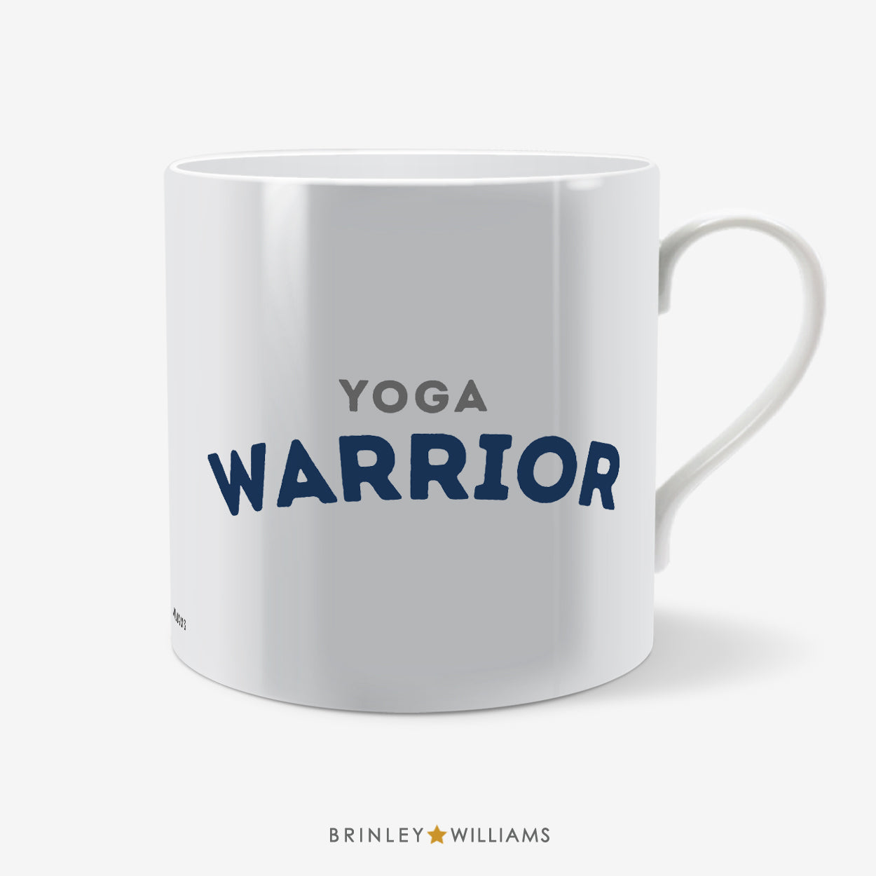 Yoga Warrior Mug - Navy