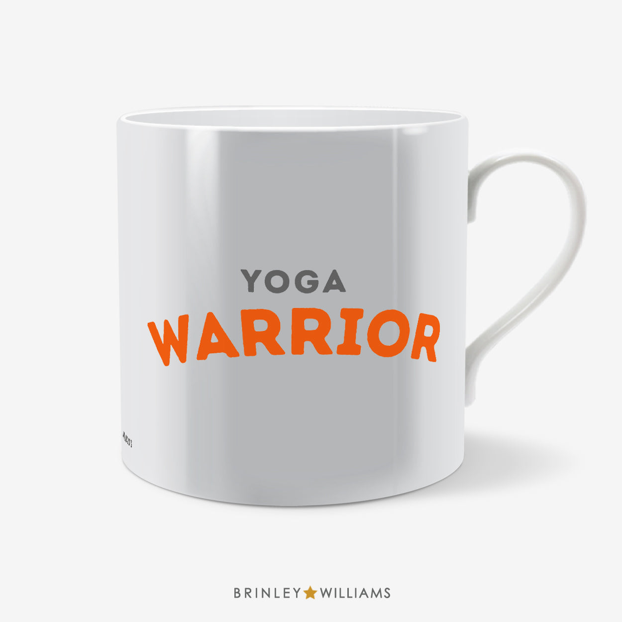 Yoga Warrior Mug - Orange
