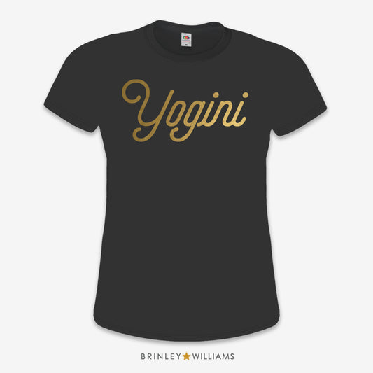 Yogini Slim Fit T-shirt - Black